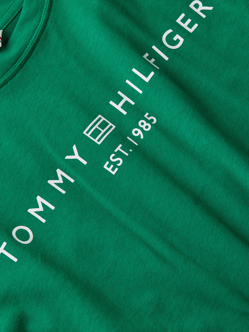 標誌圓領 T 恤, Olympic Green, hi-res