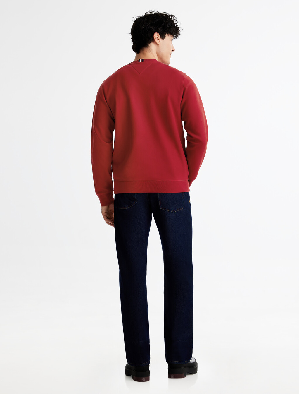 Rope Logo Interlock Sweatshirt, Arizona Red, hi-res