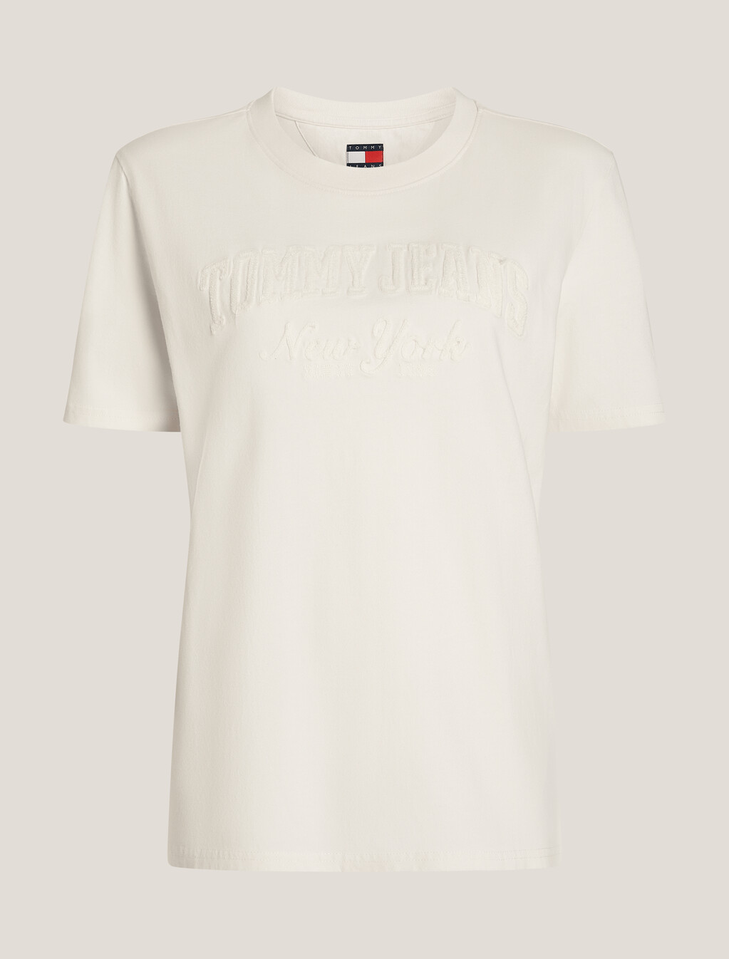 Relaxed Varsity T-Shirt, Ancient White, hi-res