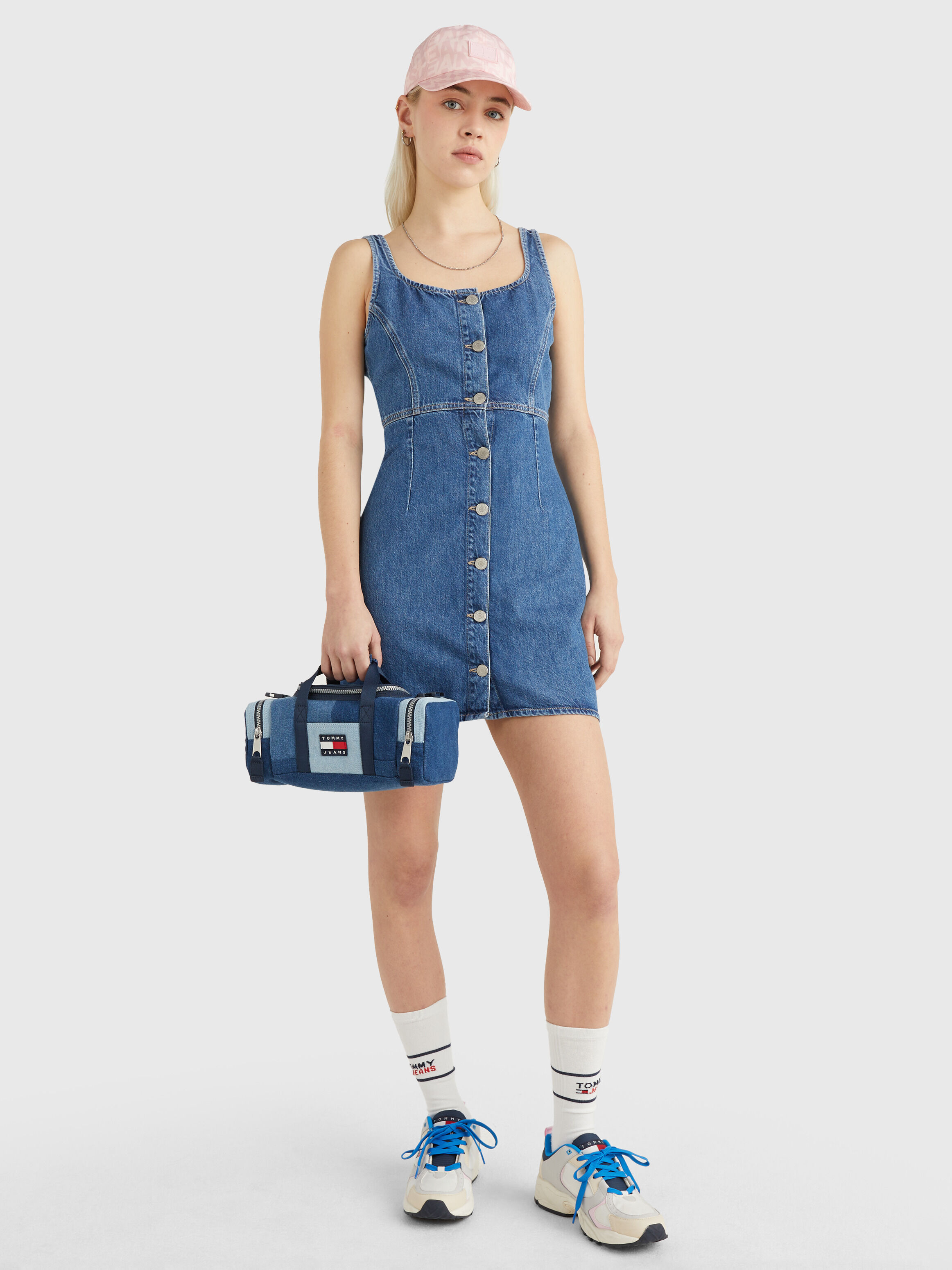 Curve dungaree dress new arrivals