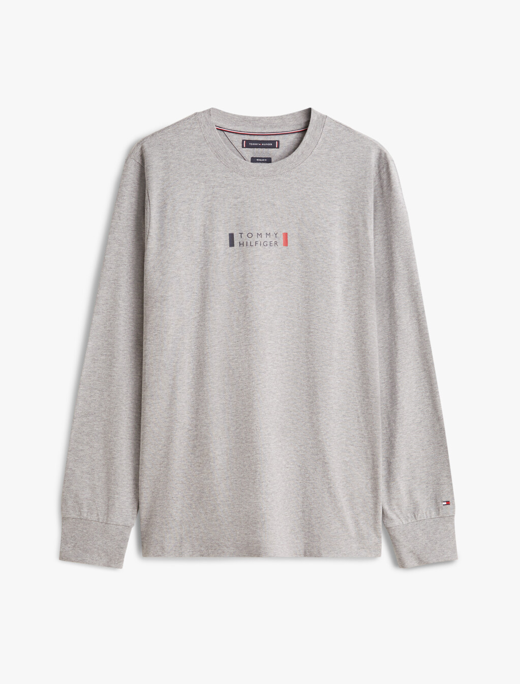 Logo Jersey Long Sleeve T-Shirt, Medium Grey Heather, hi-res