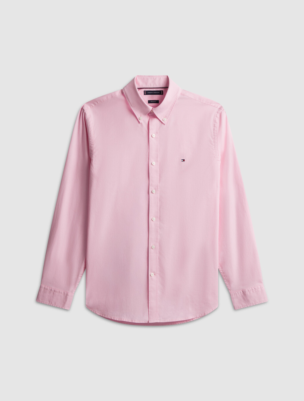Lightweight Oxford Solid Shirt, Rose Petal, hi-res