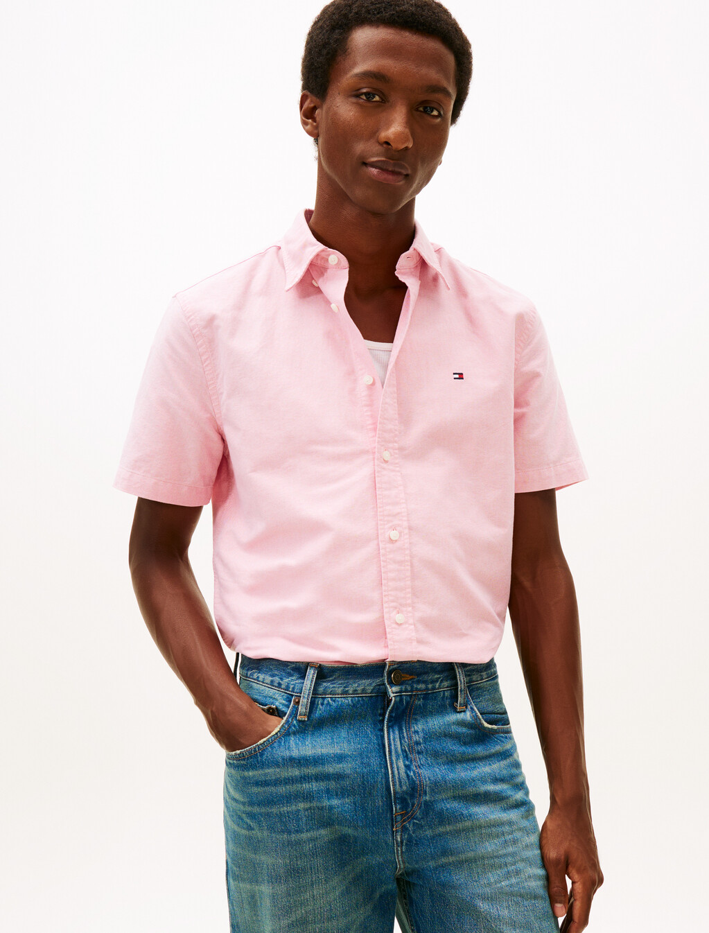 Heritage 標準牛津棉襯衫, Vintage Red, hi-res