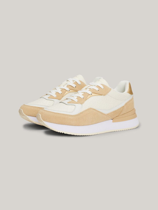 TH Monogram Leather Runner Trainers