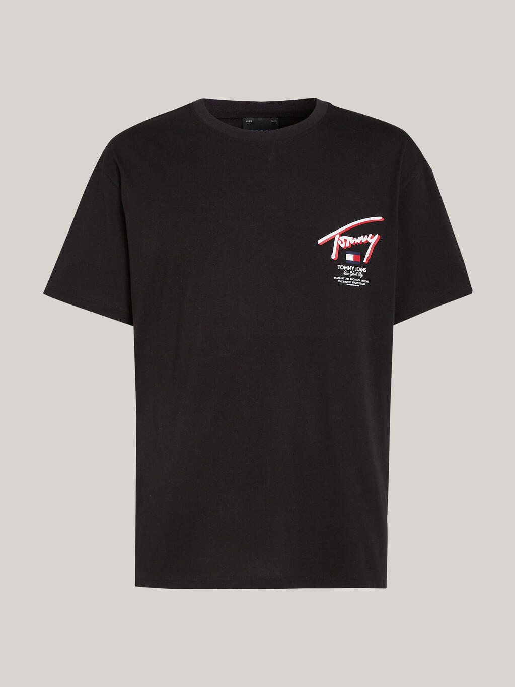 Signature Back Logo T-Shirt, Black, hi-res