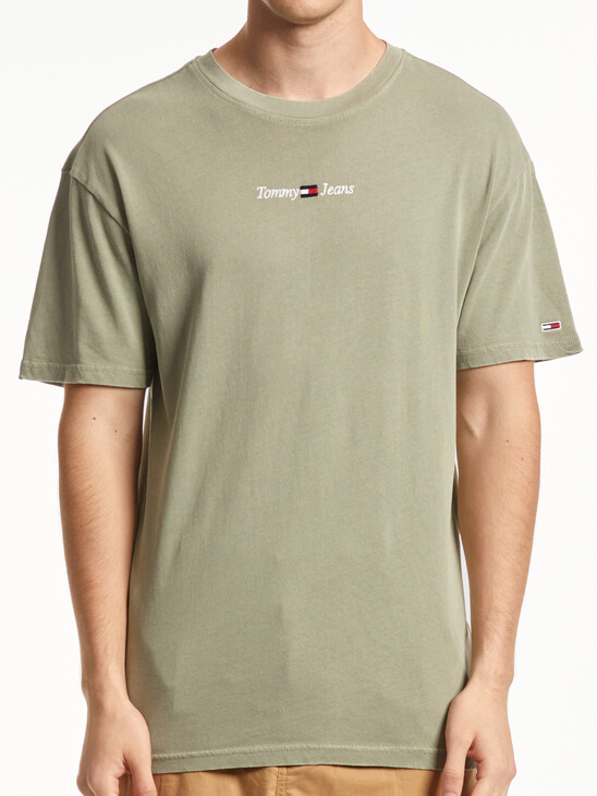 CASUAL LINEAR LOGO T-SHIRT