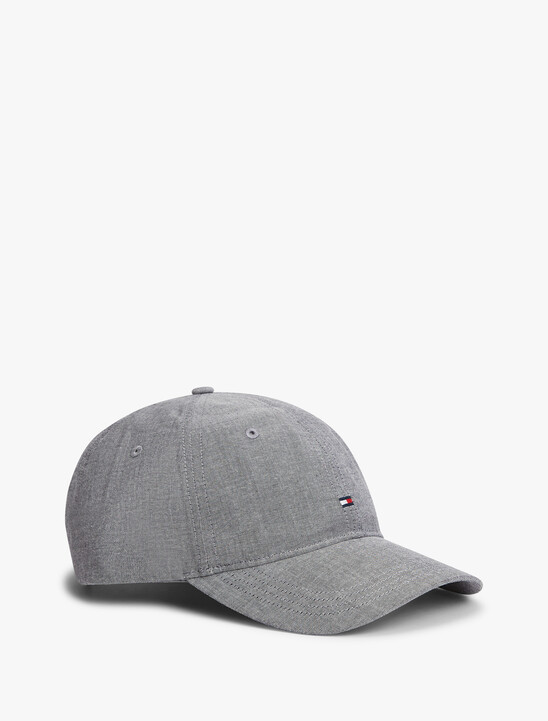 Hilfiger 旗幟刺繡青年布棒球帽