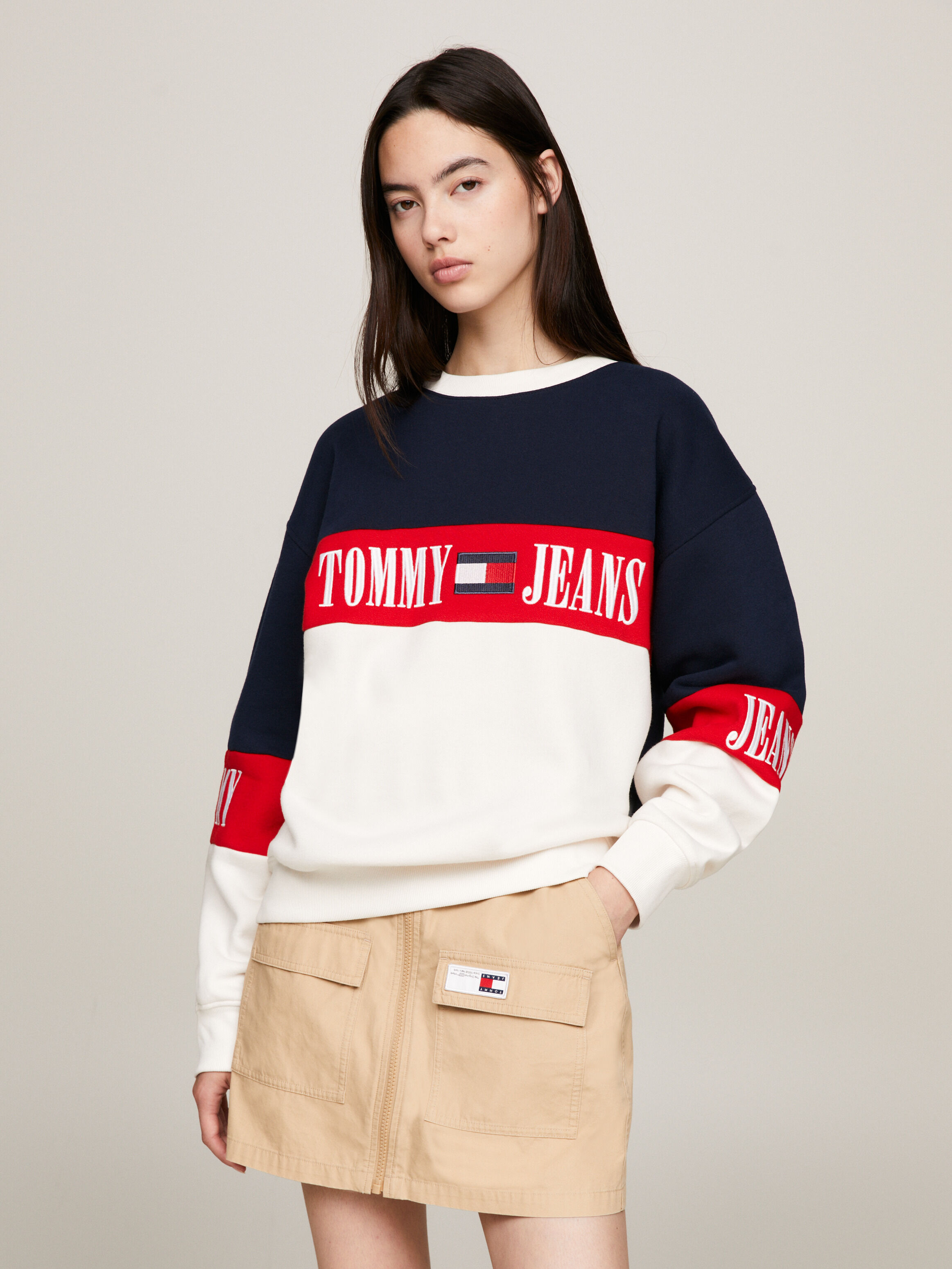Tommy hilfiger sweatshirt womens new arrivals sale