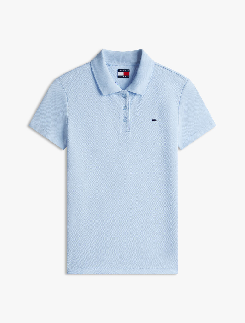 Essential 修身 Polo 衫, Sweet Blue, hi-res