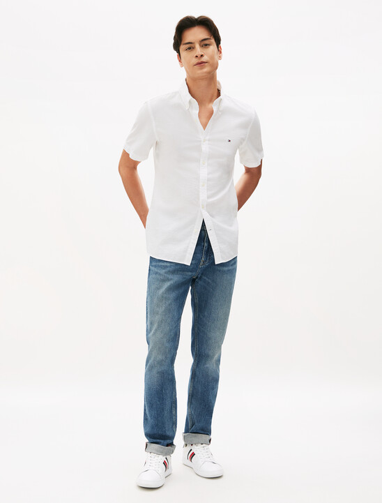 Seersucker Short Sleeve Shirt