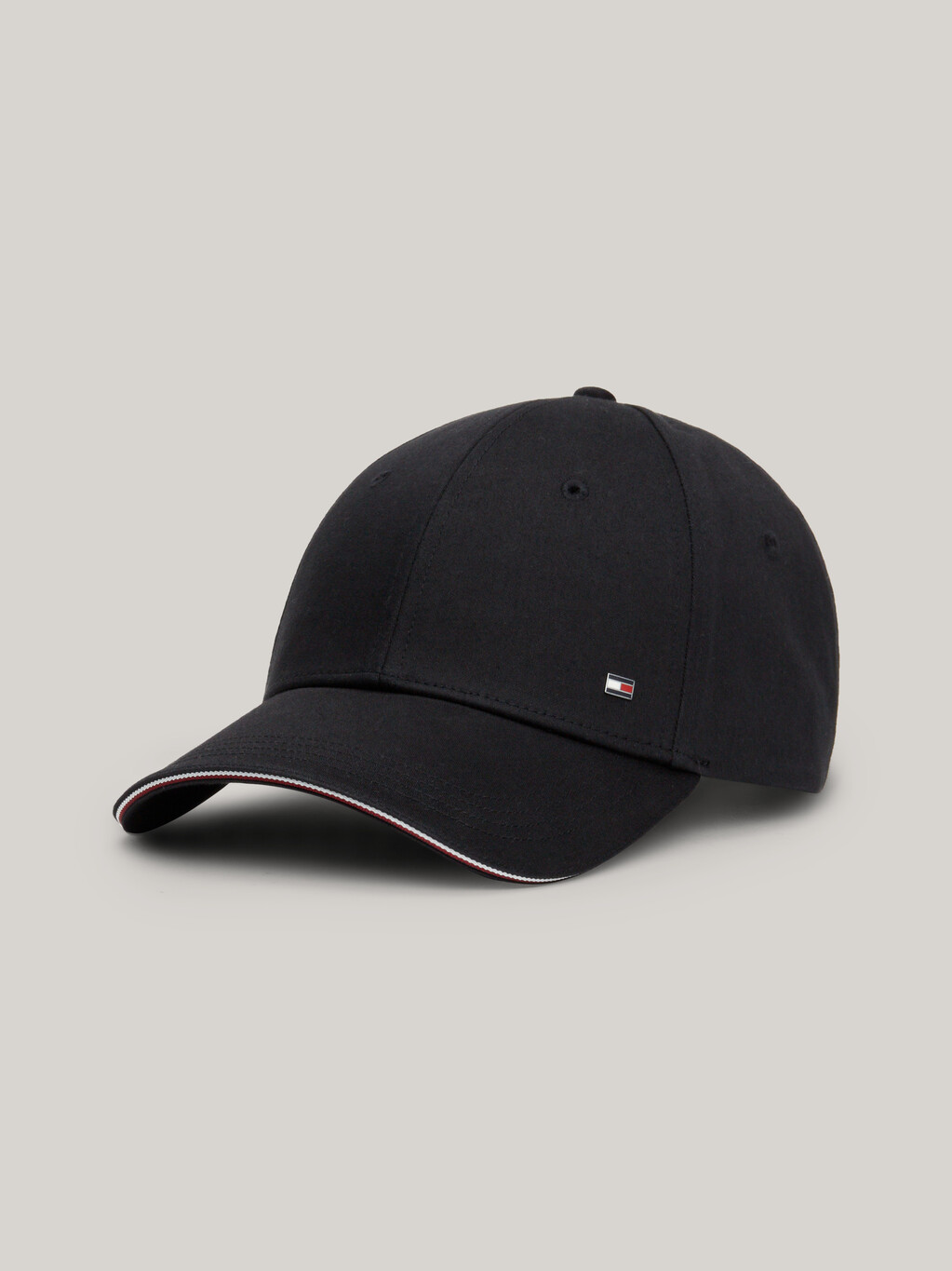 Corporate Six-Panel Baseball Cap, Black, hi-res