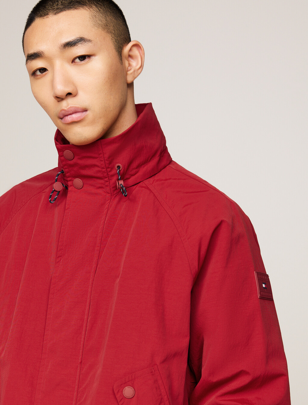 Logo Patch Water Repellent Regatta Jacket, Dark Magma, hi-res