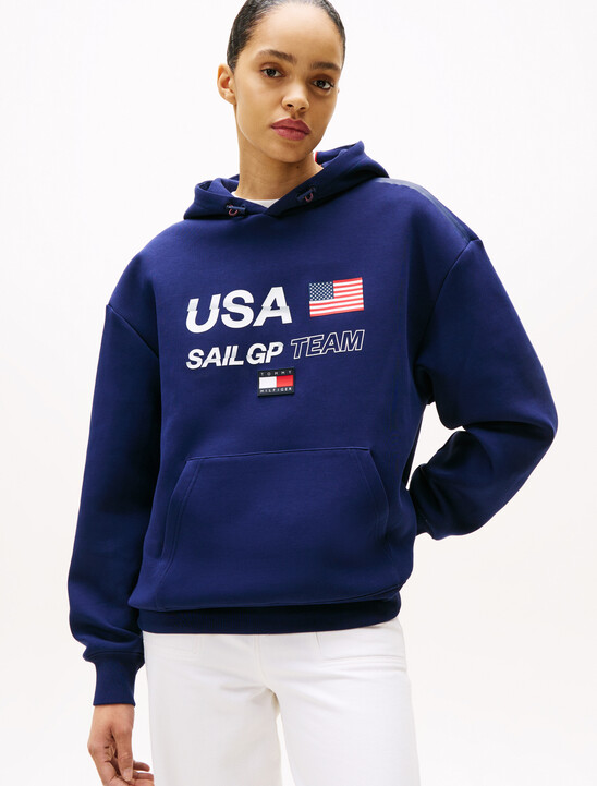 USA SailGP x Tommy 連帽衫