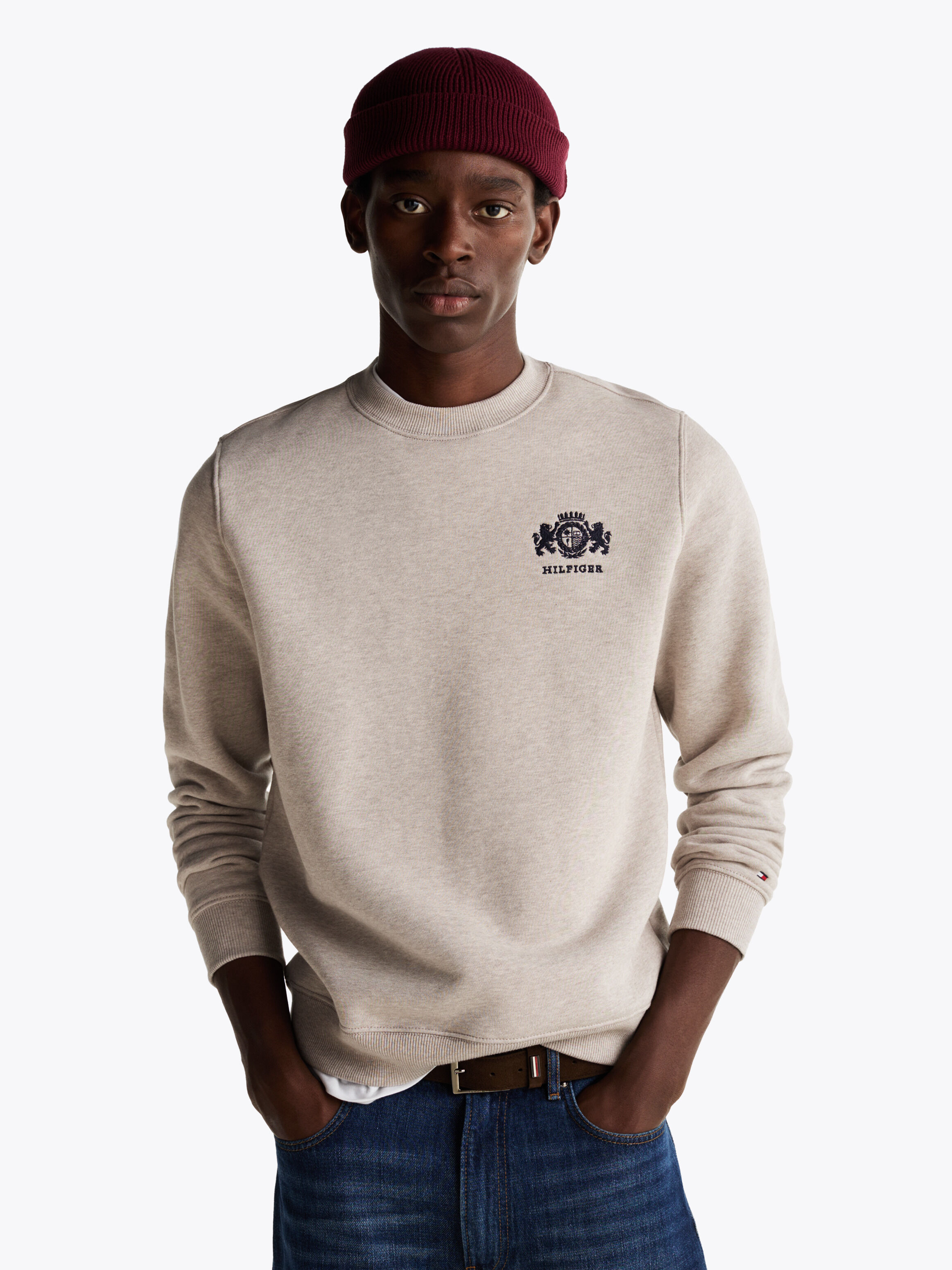 Tommy hilfiger sweatshirt crewneck on sale