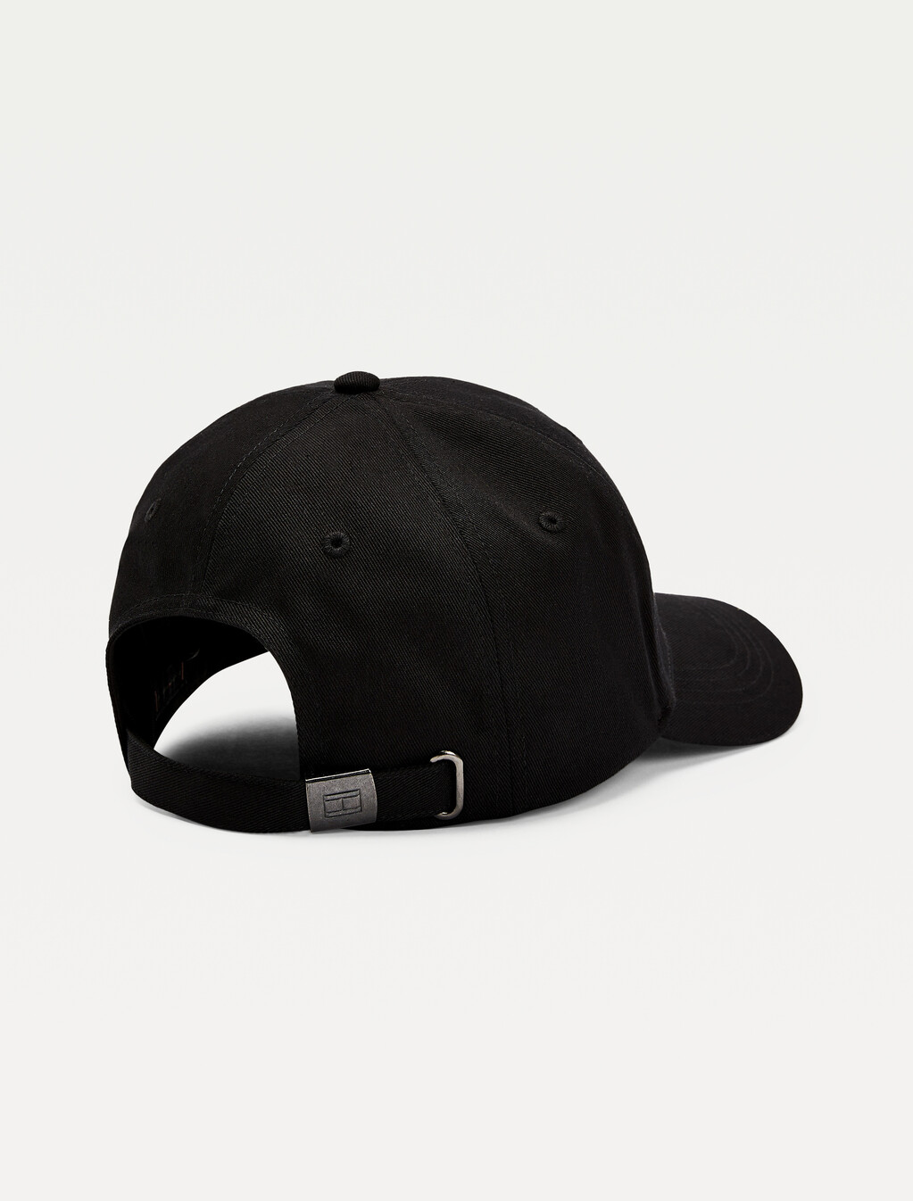 Tommy Hilfiger 經典有機棉棒球帽, Black, hi-res
