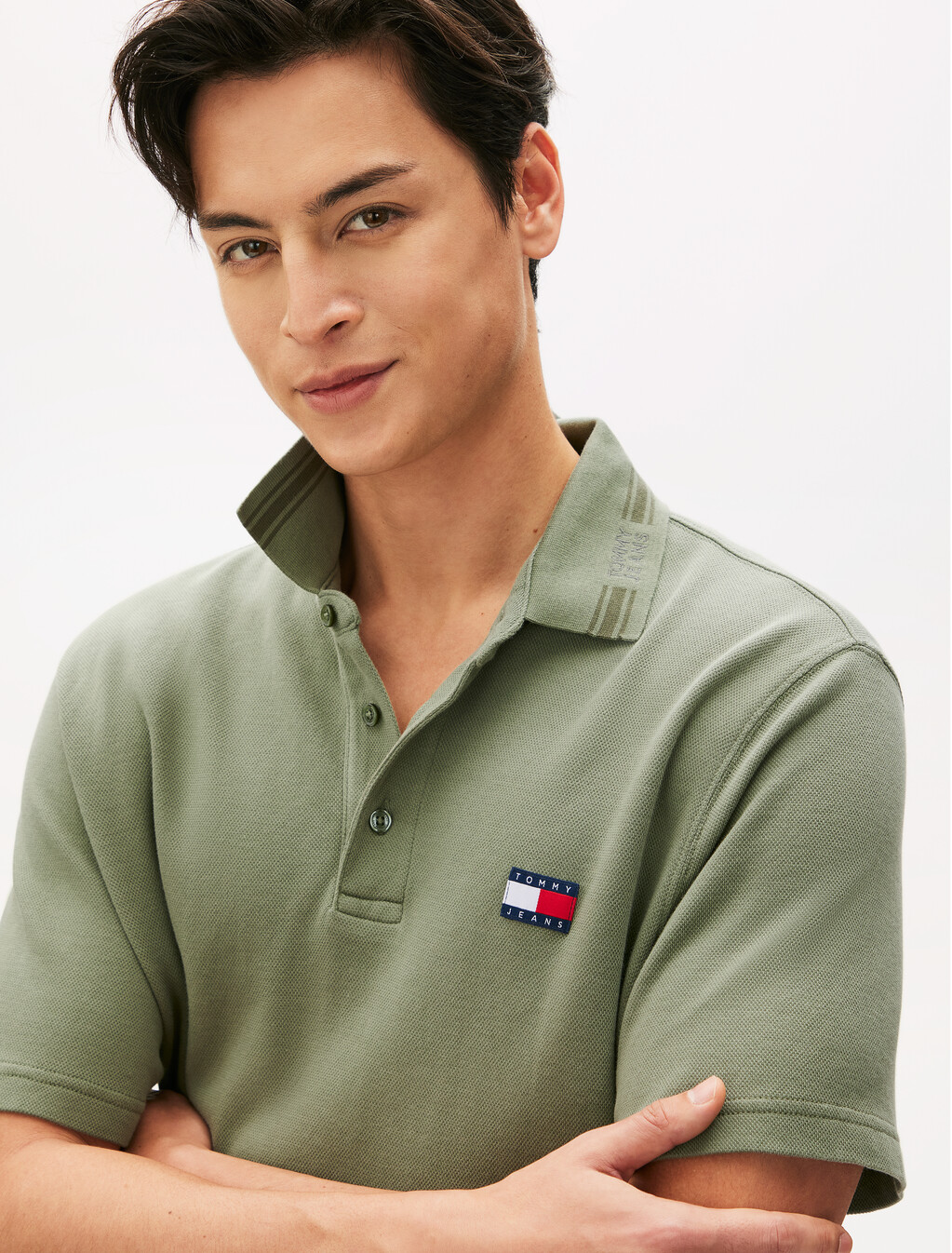 標誌衣領 Polo 衫, Aruba Green, hi-res