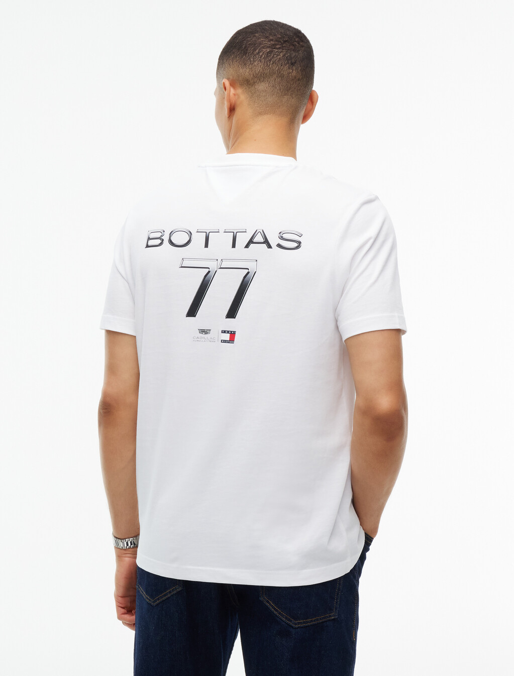 TH x Cadillac Formula 1&reg; Team T 恤, White, hi-res