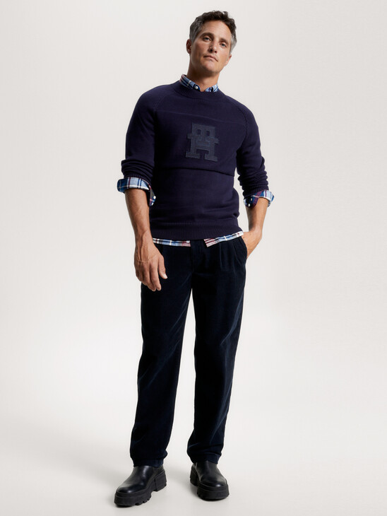 Th Monogram Oversized Sweatshirt