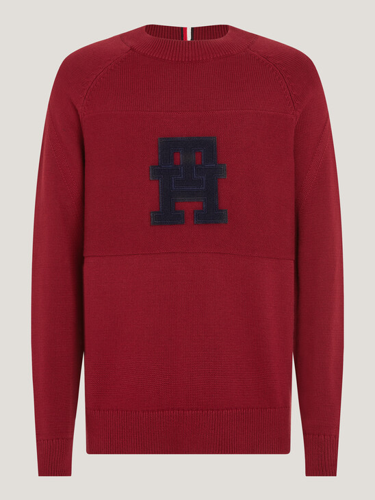 TH Monogram Oversized Sweatshirt