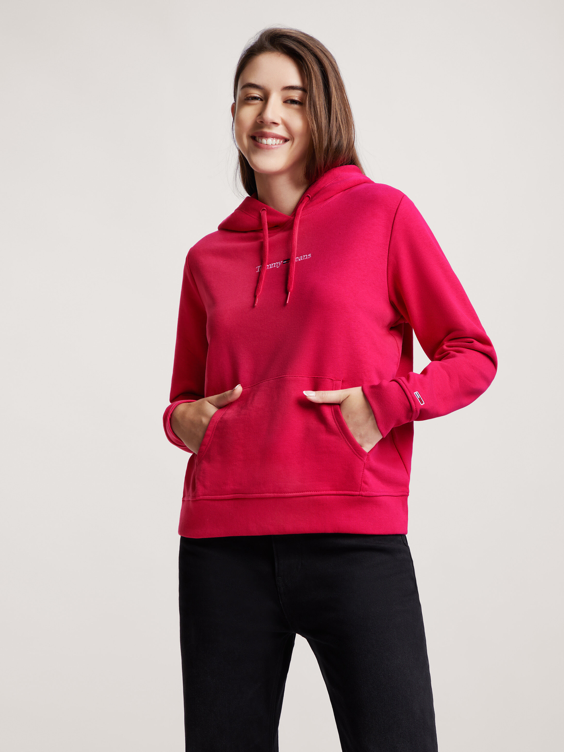 Tommy hilfiger sales hoodie women's sale