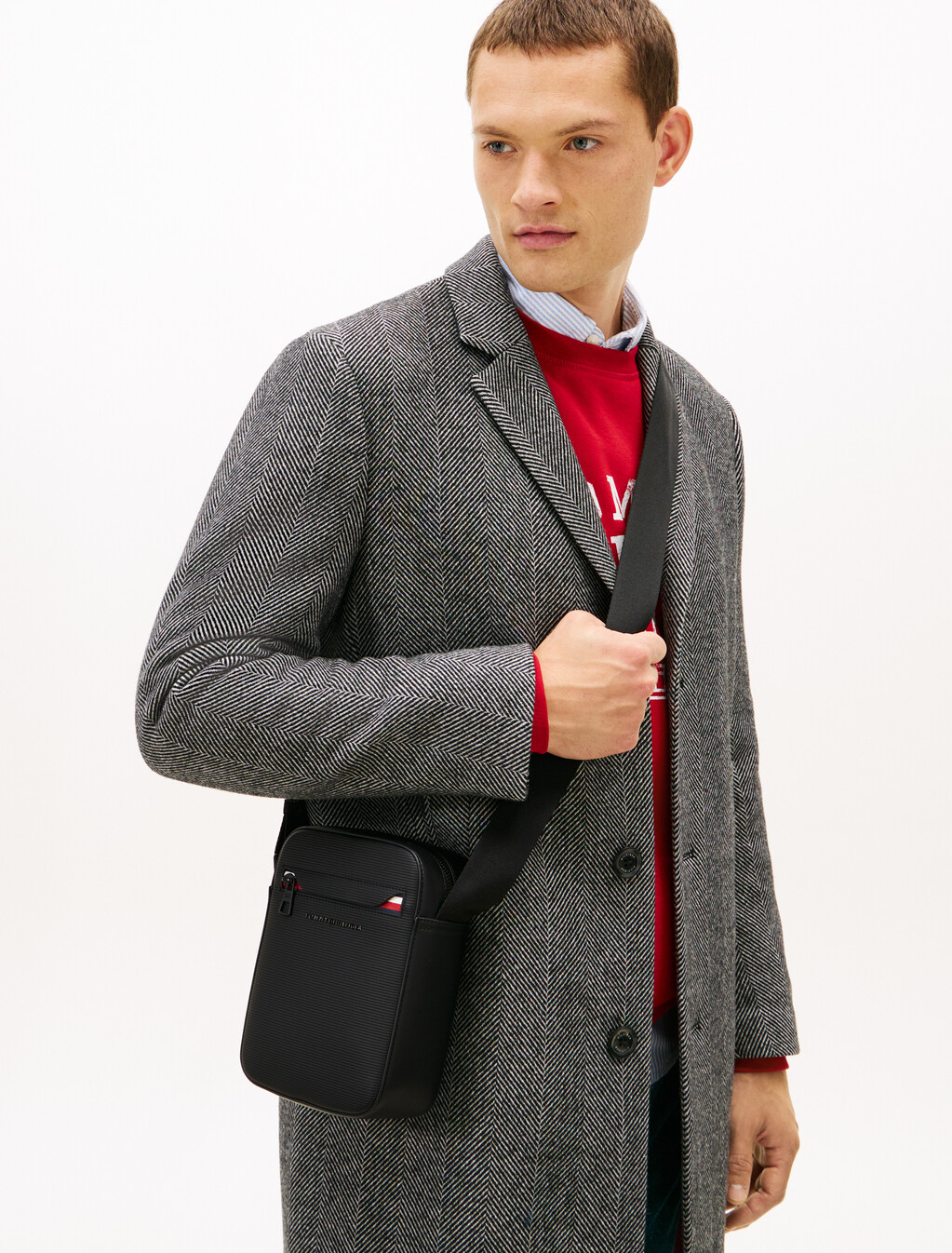 Corporate Mini Reporter Bag, Black, hi-res