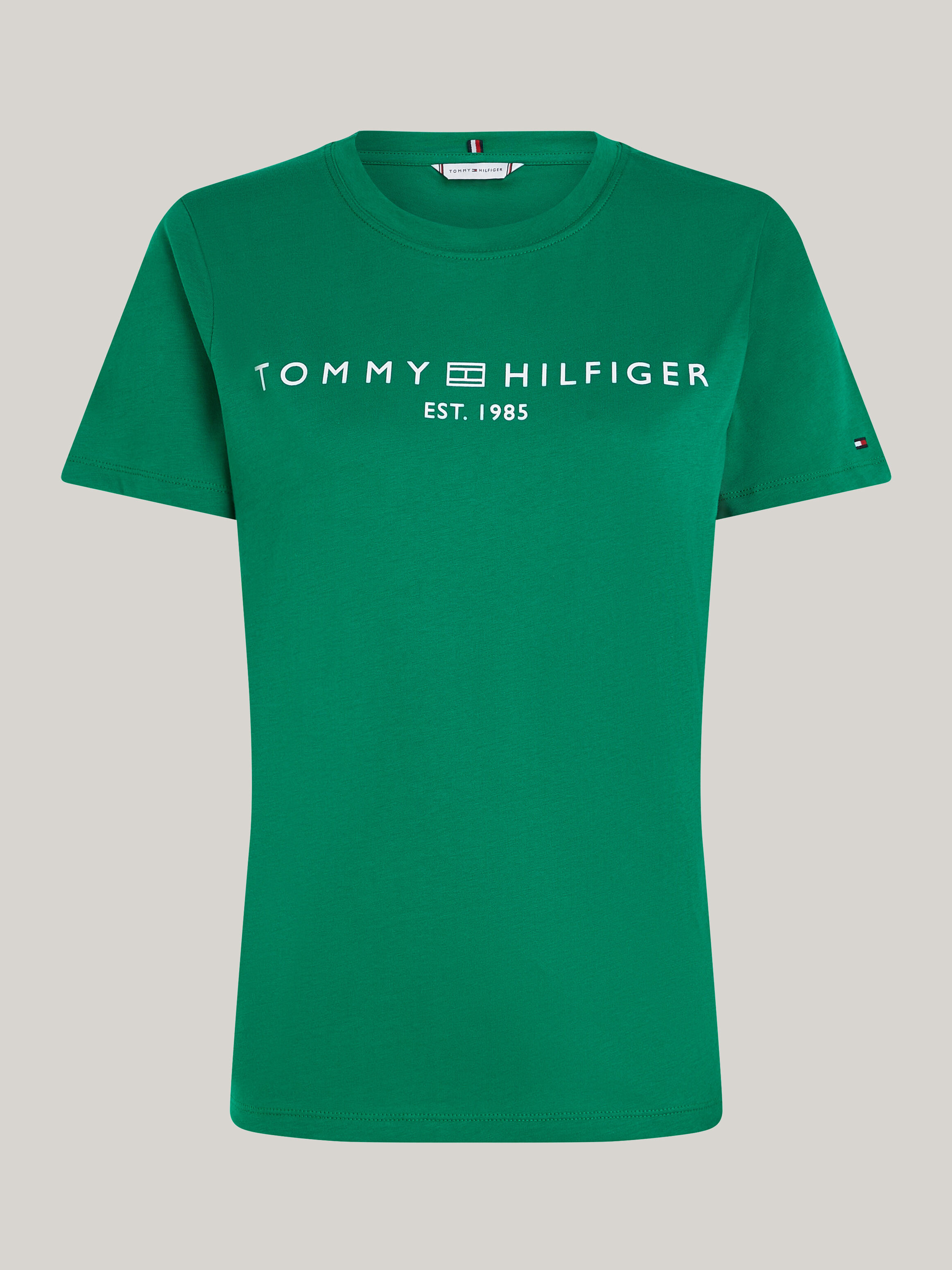 Tommy hilfiger green t shirt clearance