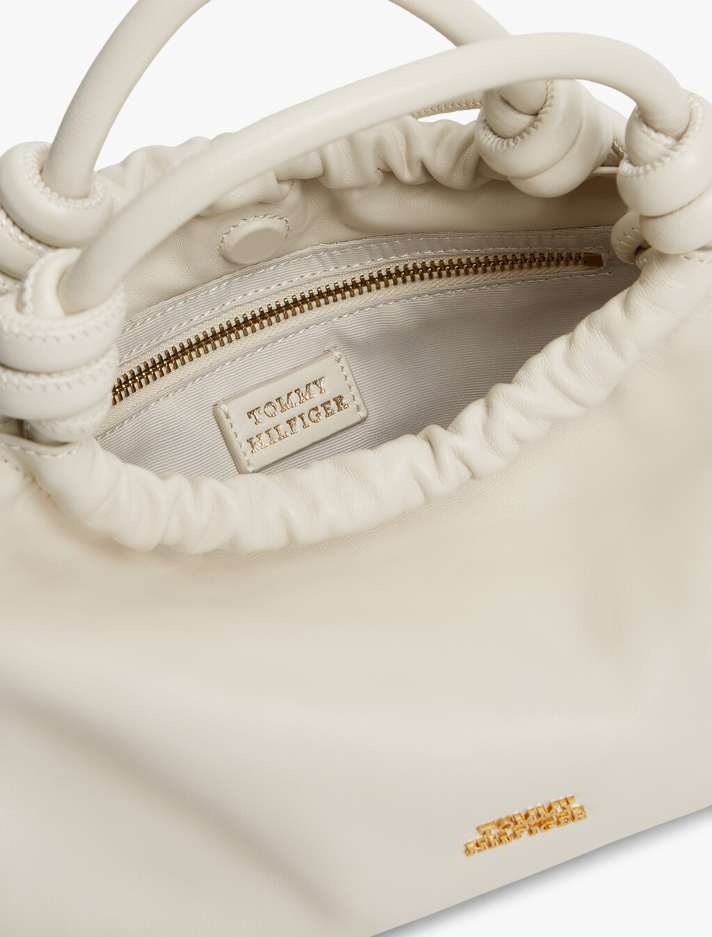 Soft Leather Crossbody Bag, Soft Cream, hi-res