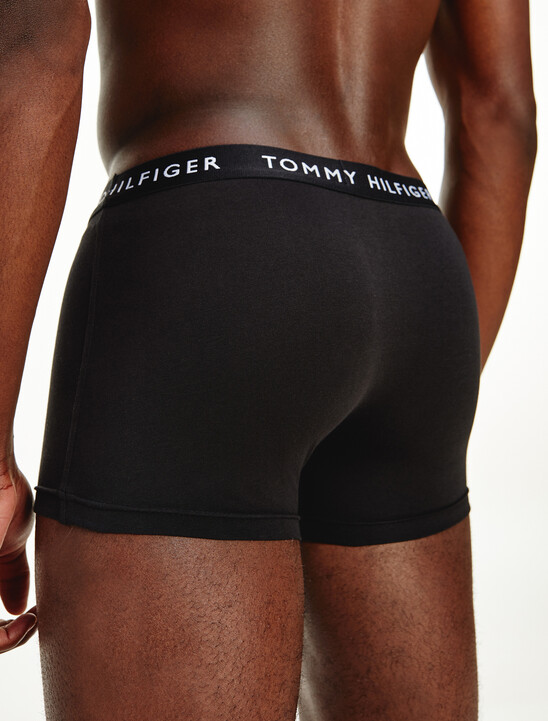 3-Pack Essential Logo Waistband Trunks