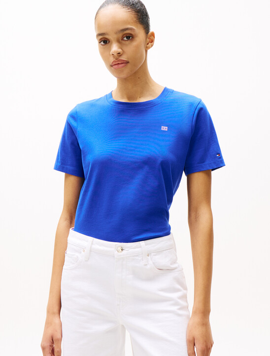 Contrast Flag T-Shirt