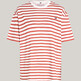 Reg Stp Ancient White/ Terra Red