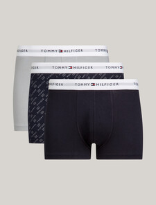 3-Pack Print Trunks, Logo Flag/Antique Silver/Des Sky, hi-res