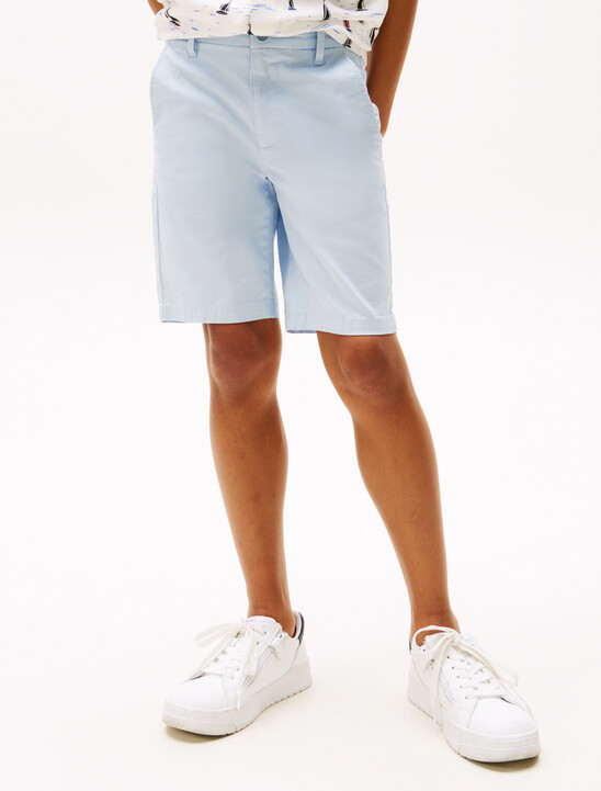 Belted Woven Shorts