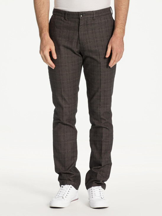 DENTON BRUSHED CHECK PANTS DENTON BRUSHED CHECK PANTS