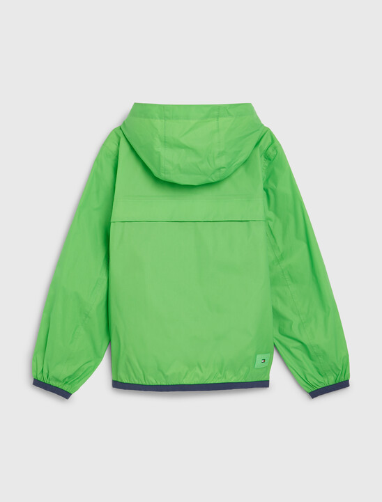 Packable Hooded Chicago Popover Jacket