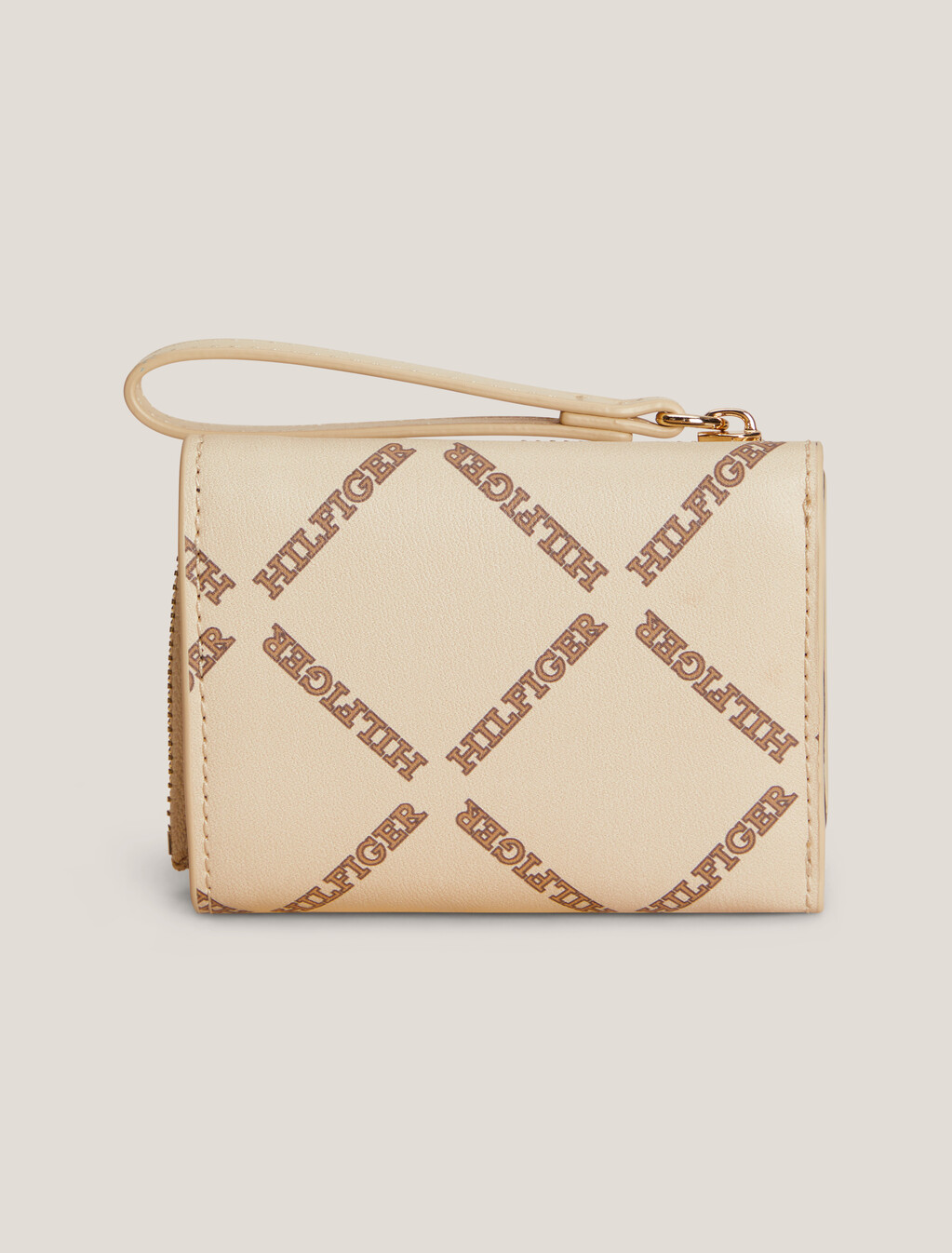 TH Monogram 圖案票卡片套, Diamond Monotype Country Ivory, hi-res