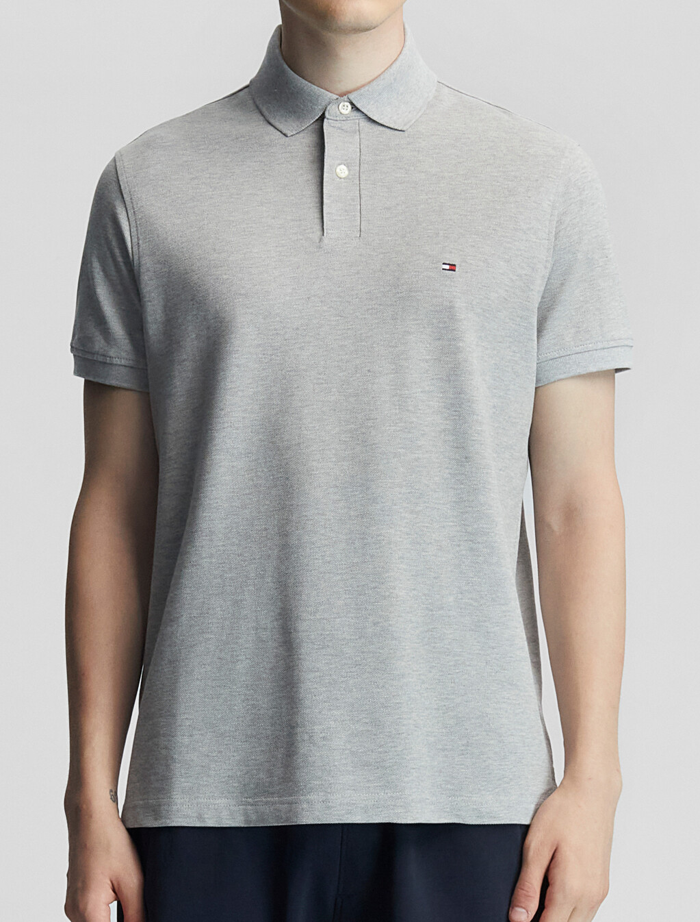 1985 Collection Regular Polo, Light Grey Heather, hi-res