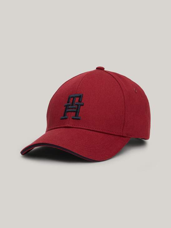TH Monogram 刺繡六片式棒球帽
