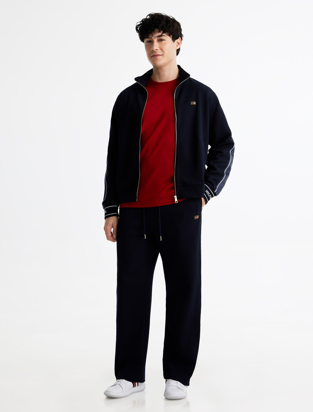 Logo Tape Intechno Trackpants, Desert Sky, hi-res