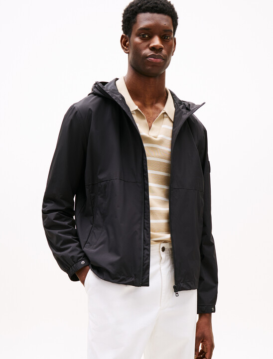 Hooded Nylon Jacket