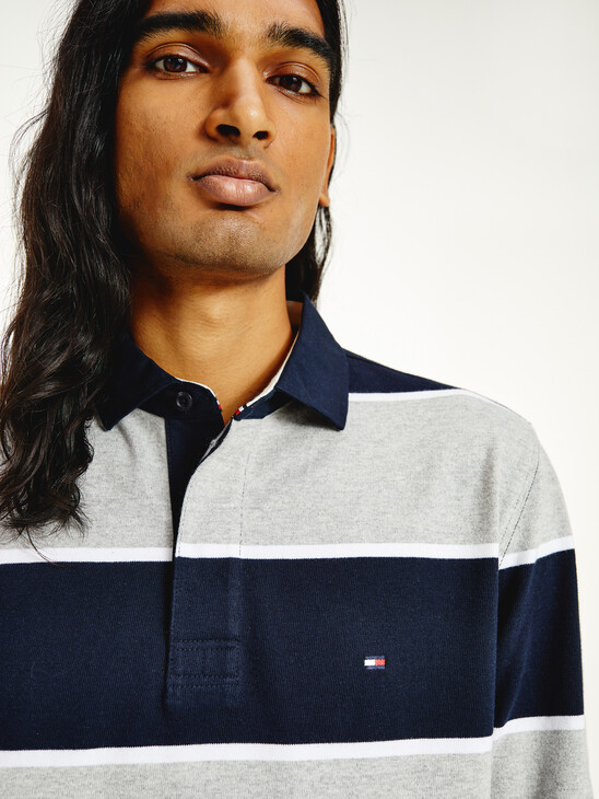 Iconic Stripe Rugby Shirt