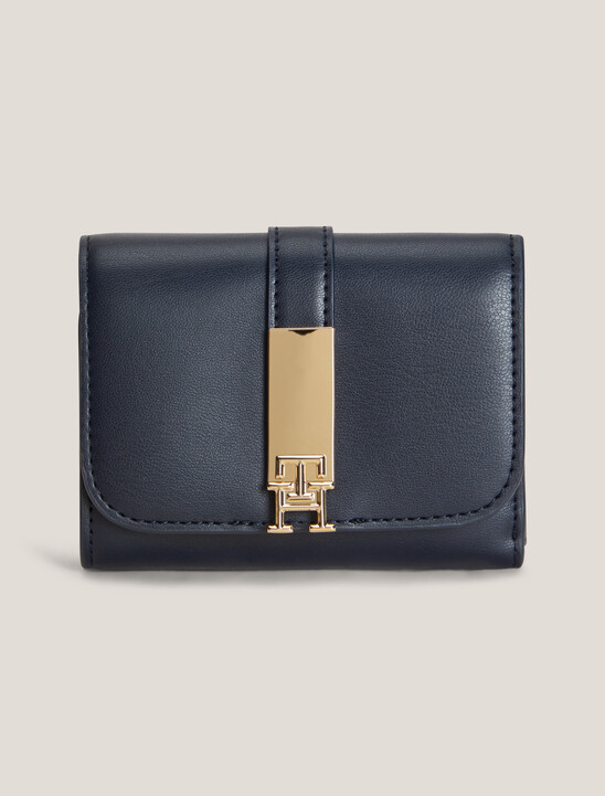 Heritage TH Monogram 翻蓋銀包