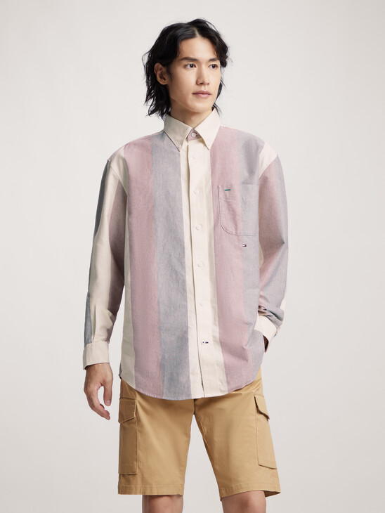 Premium Oxford Bold Stripe Shirt