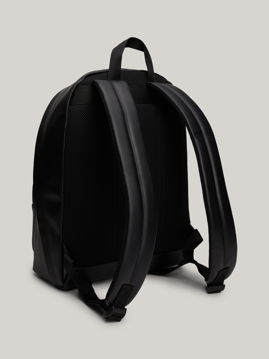 Metal Logo Dome Backpack, Black, hi-res