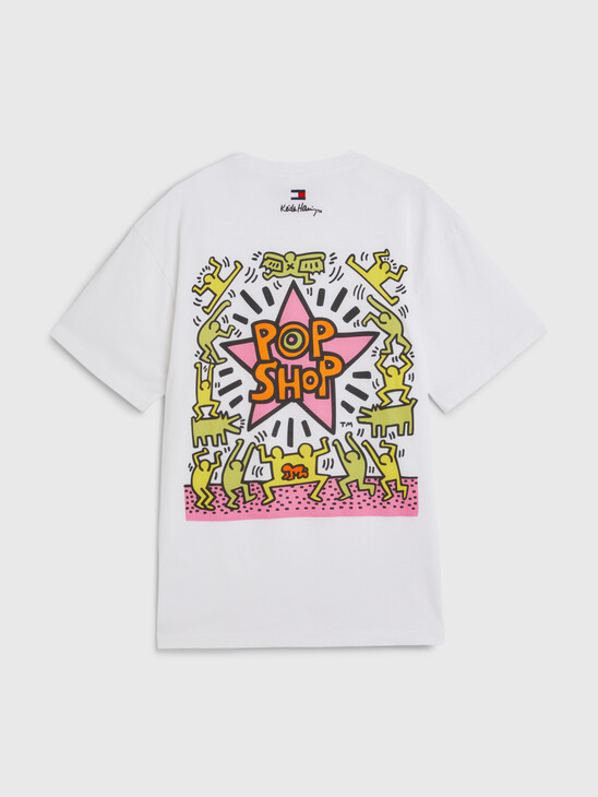 Tommy X Keith Haring 中性寬鬆版型 T 裇
