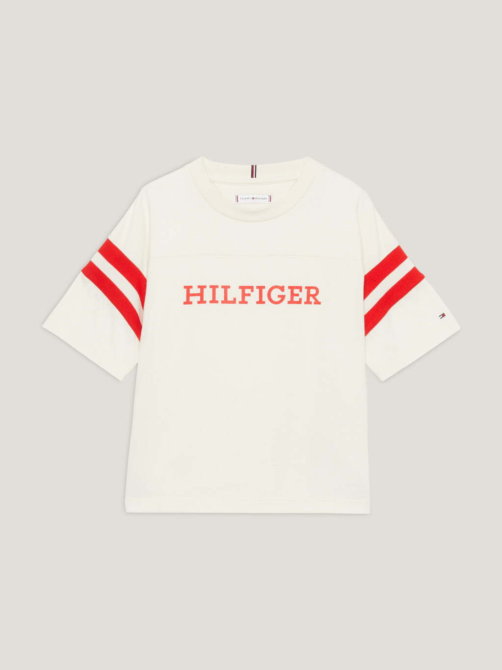 Hilfiger Monotype 學院風 T 恤, Calico, hi-res