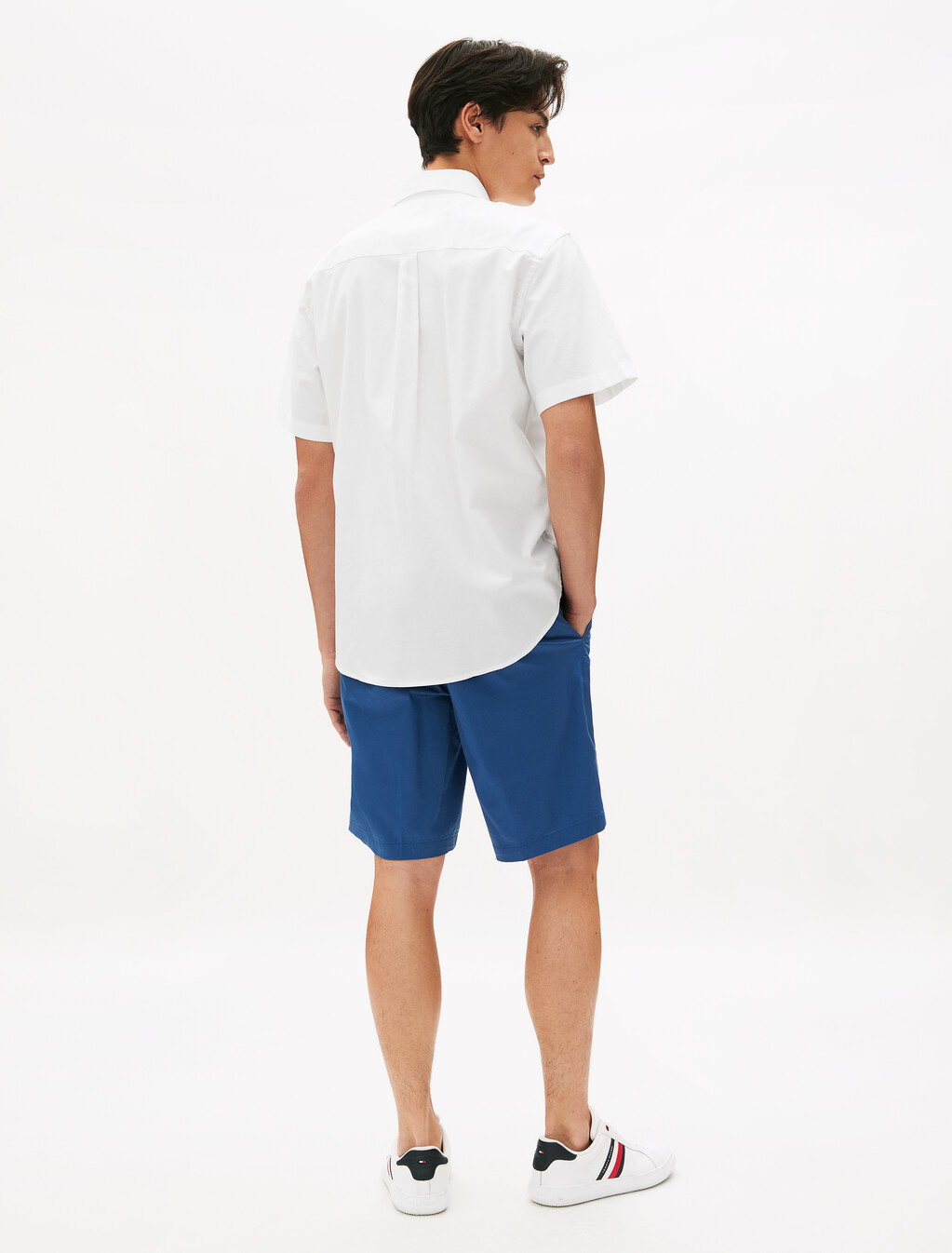 Oxford Short Sleeve Shirt, Optic White, hi-res