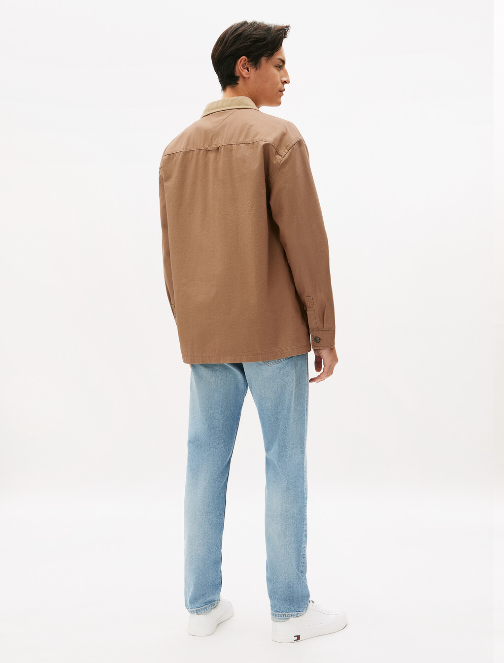 Canvas Corduroy Overshirt, Vintage Camel, hi-res
