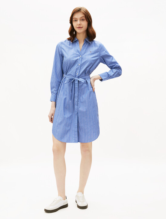 Asia Fit Essential Poplin Shirt Dress