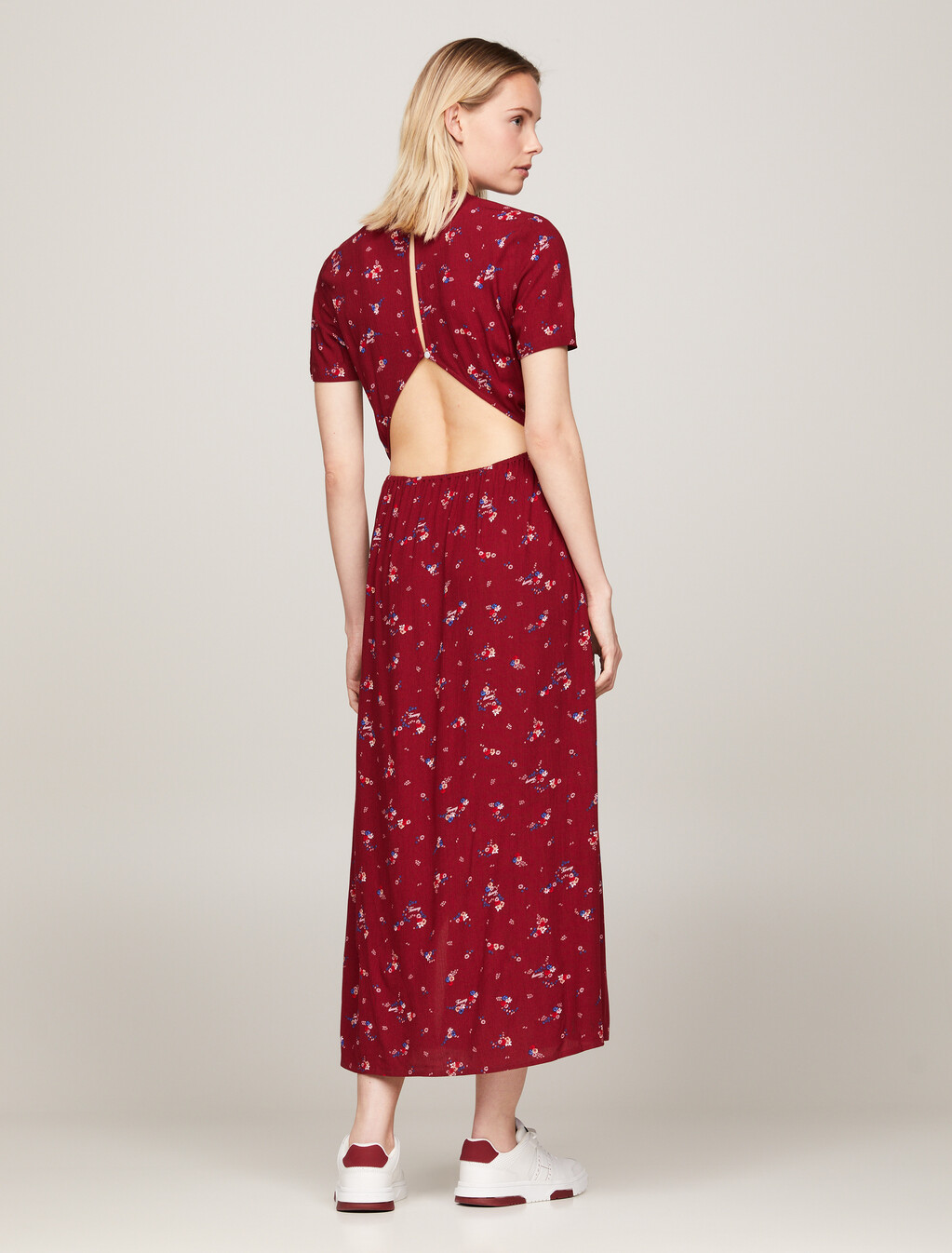 Mountain Floral Midi Slip Dress, Mountain Floral, hi-res