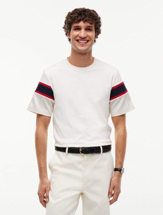Interlock Knit Crew Neck T-Shirt